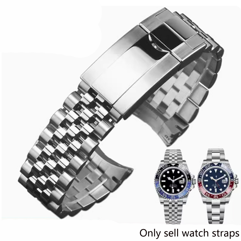 Luxury Watch La - ロレックス、サブGmt、ヨット、デイトナ、904、ラグジュアリーウォッチチェーン、mod部品交換アクセサリー用のメンズジュビリーストラップ