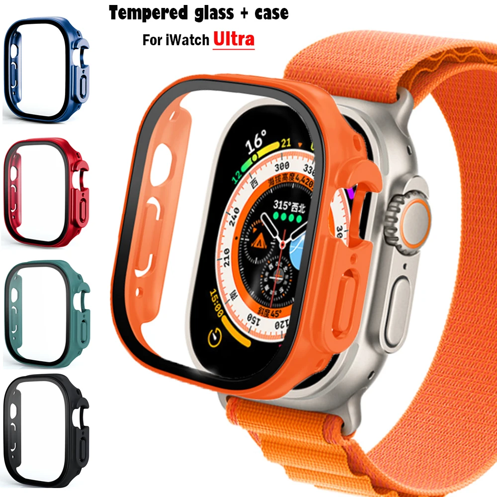 Luxury Watch Protection Film - ガラス + ケース Apple Watch ウルトラ