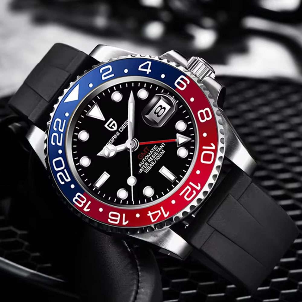 40 ミリメートルパガーニデザイン GMT メンズ腕時計クラ - Luxury Watch La のレビューと価格