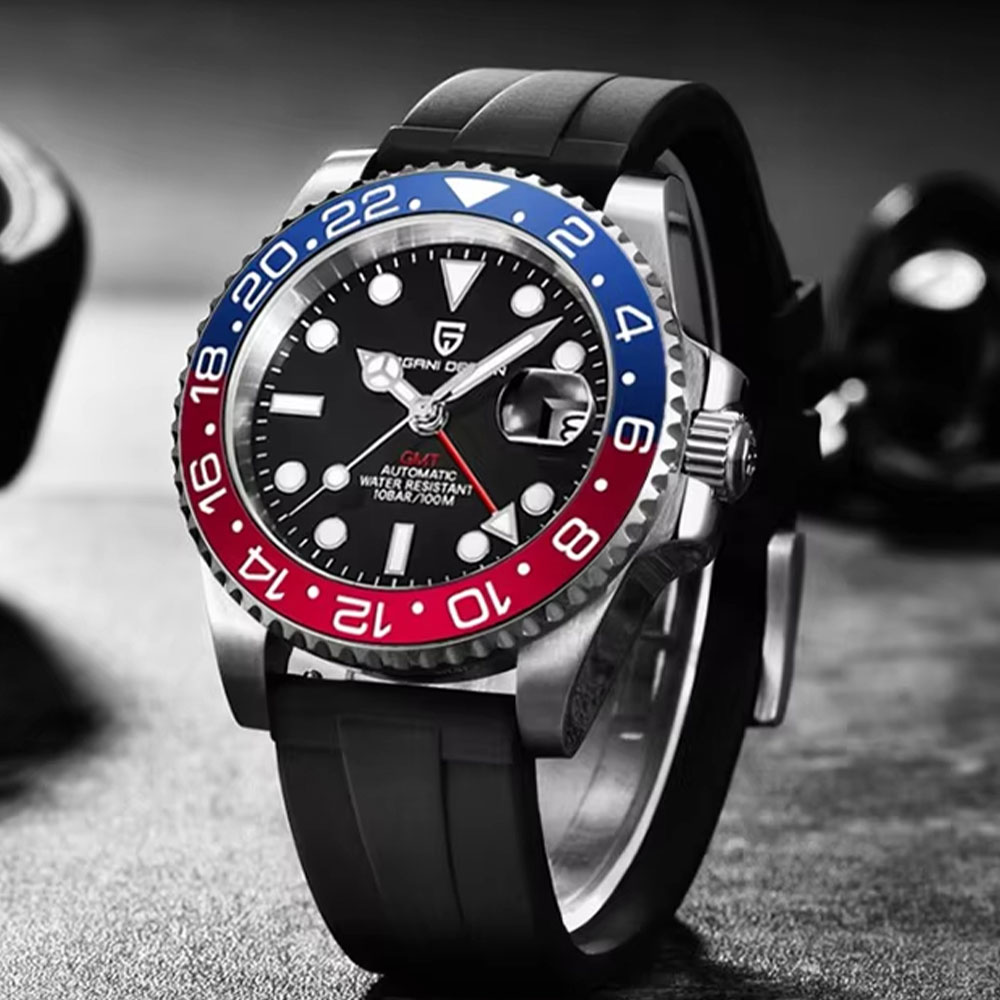 40 ミリメートルパガーニデザイン GMT メンズ腕時計クラ - Luxury Watch La のレビューと価格