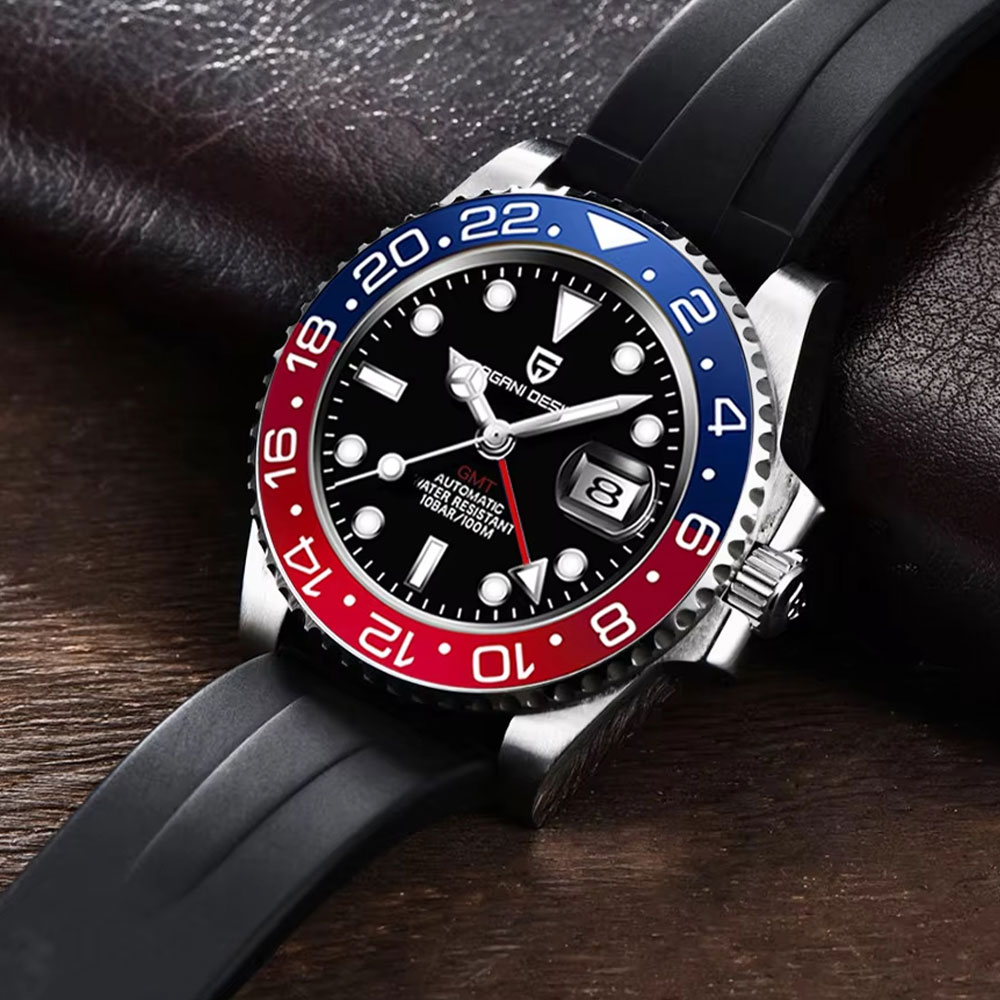40 ミリメートルパガーニデザイン GMT メンズ腕時計クラ - Luxury Watch La のレビューと価格