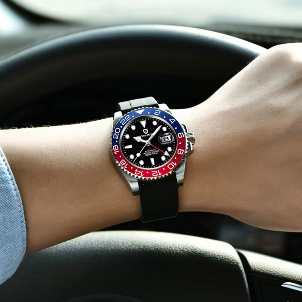 40 ミリメートルパガーニデザイン GMT メンズ腕時計クラ - Luxury Watch La のレビューと価格