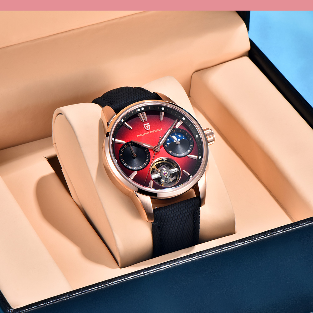 2025年新作 PAGANI DESIGN 高級機械式腕時計 - Luxury Watch Leather のレビューと価格