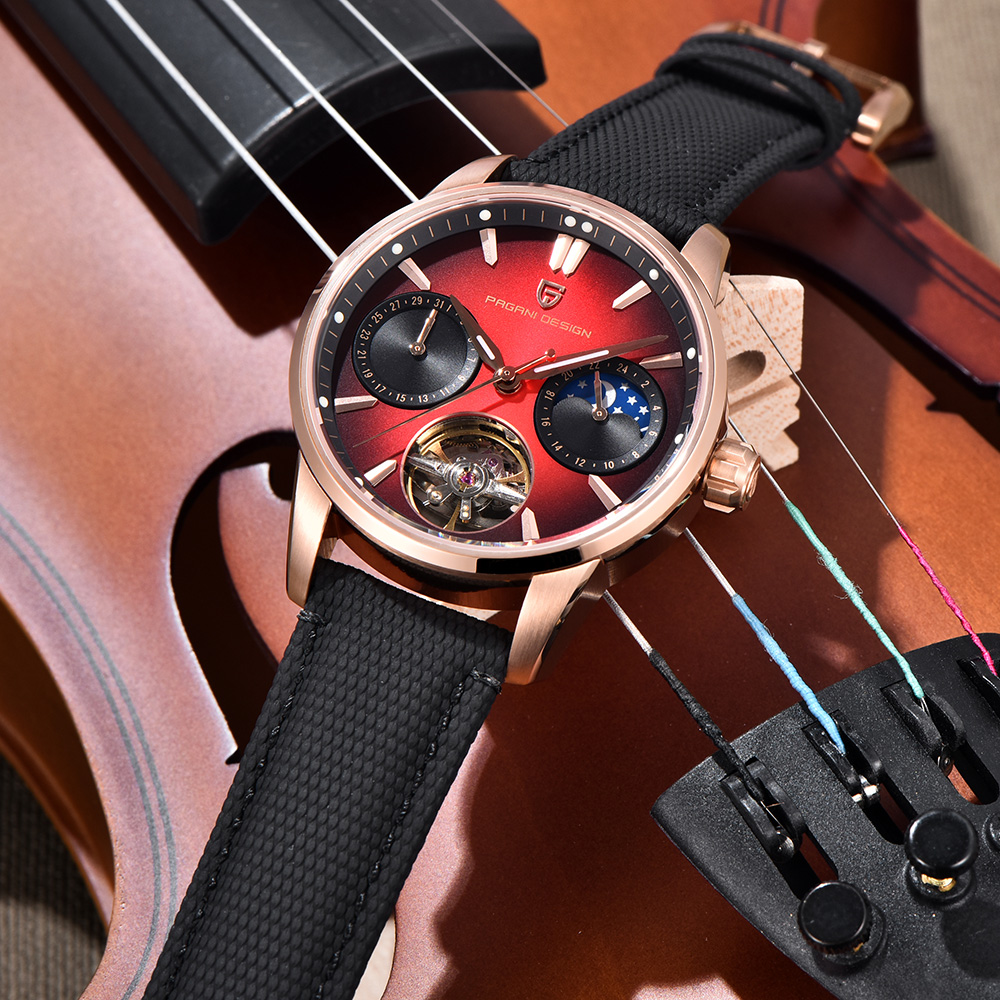 2025年新作 PAGANI DESIGN 高級機械式腕時計 - Luxury Watch Leather のレビューと価格