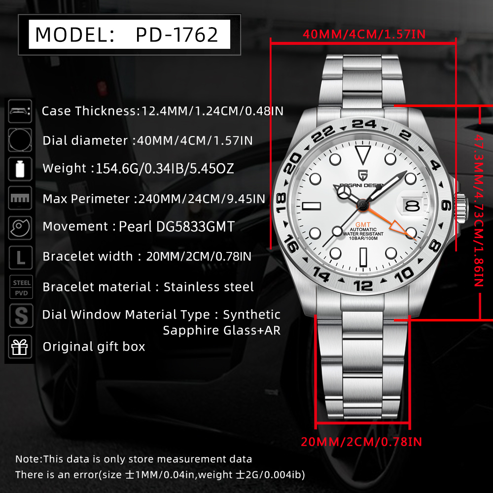 2026年新作 PAGANI DESIGN DG5833 G - Luxury Watch La のレビューと価格