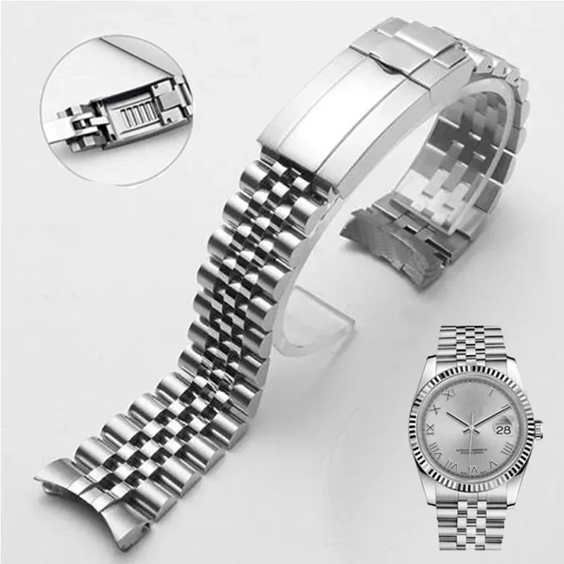 メンズジュビリー時計バンド,高級ブレスレット,モッドパーツ, - Luxury Watch La のレビューと価格