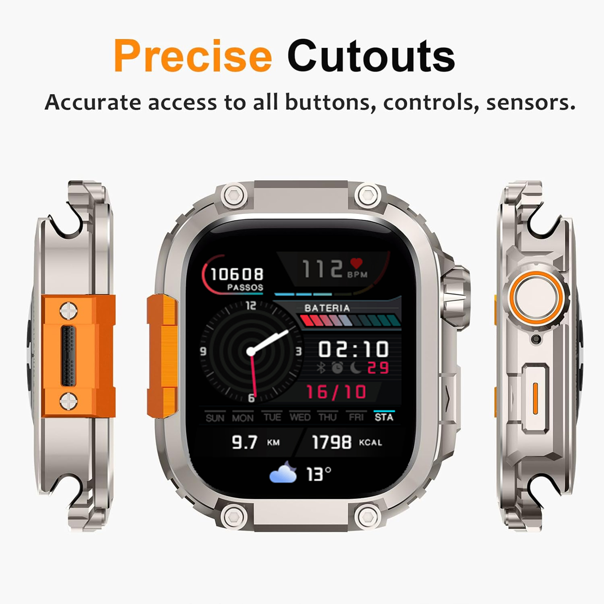 合金ケース Apple Watch シリーズ 11 46 ミ - Luxury Watch Protection Film のレビューと価格