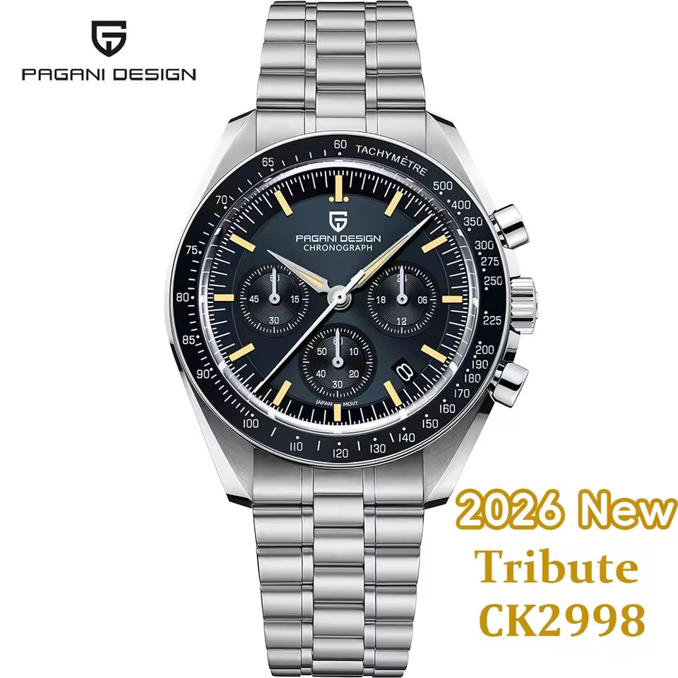 パガーニデザイン 2026 ニュームーン メンズ腕時計 高級 - Luxury Watch Omega のレビューと価格