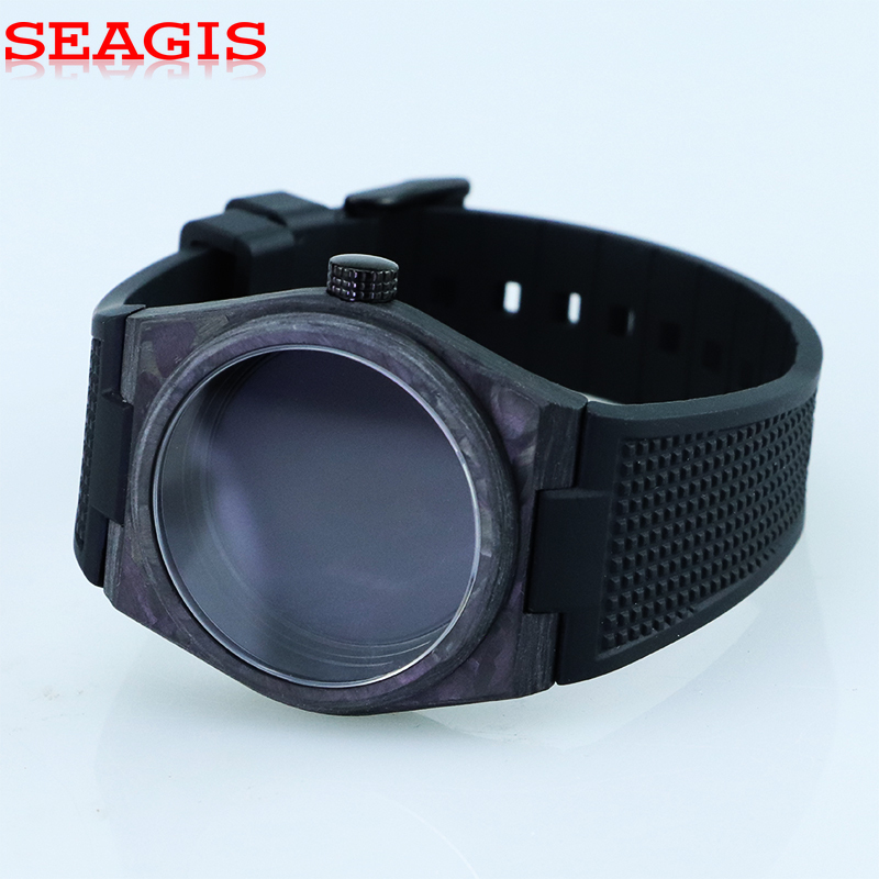 SEAGIS カーボンファイバー製時計ケース 40mm 自動 - Luxury Watch Protection Film のレビューと価格