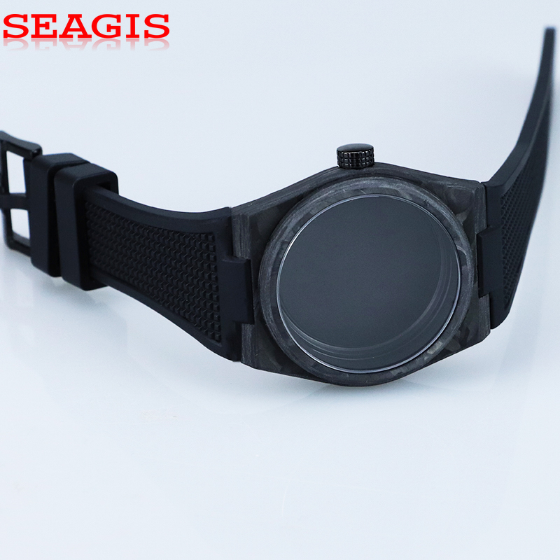 SEAGIS カーボンファイバー製時計ケース 40mm 自動 - Luxury Watch Protection Film のレビューと価格