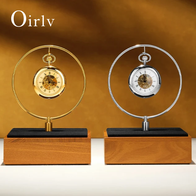 Oirlv 高級懐中時計ディスプレイスタンド ゴールドメタル - Luxury Watch Holder のレビューと価格