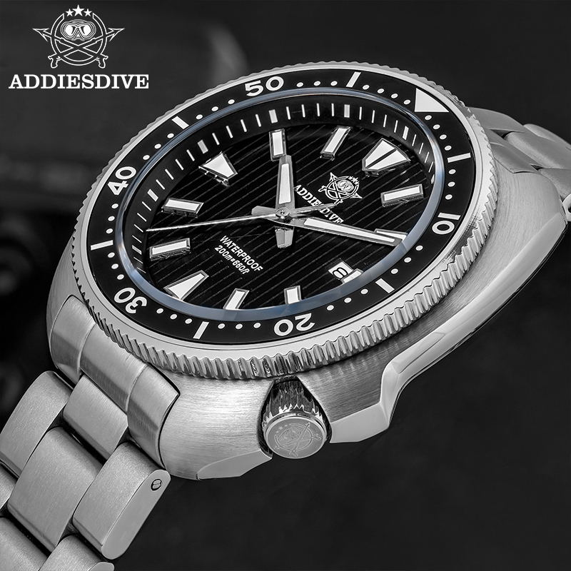 ADDIESDIVE 新しいメンズ腕時計クォーツ腕時計サファ - Luxury Watch Protection Film のレビューと価格