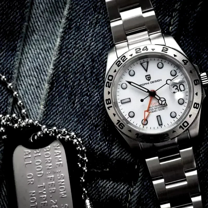 パガーニデザイン DG5833 GMT 自動機械式時計メンズ - Luxury Watch La のレビューと価格