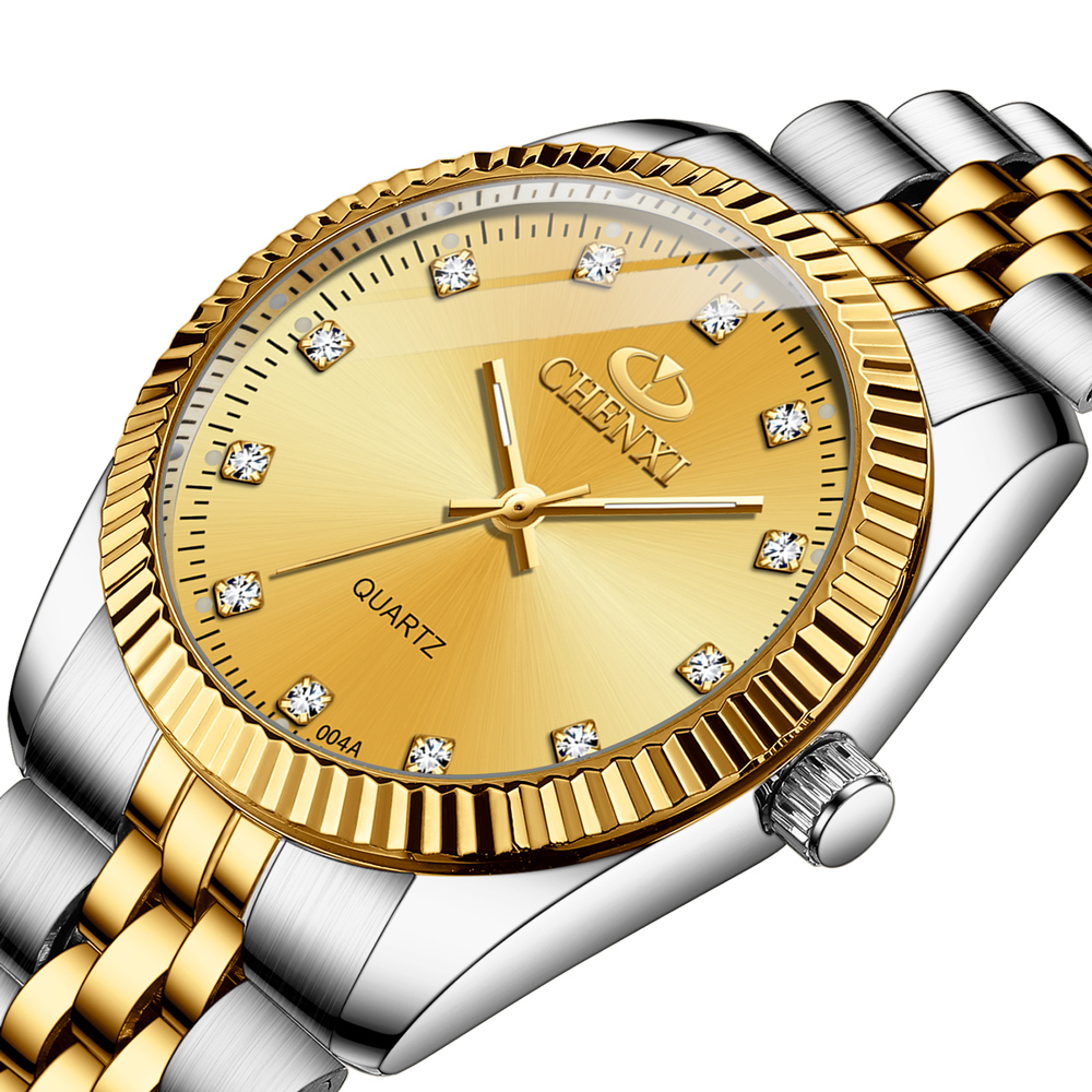 Chenxi-女性のためのステンレス鋼のクォーツ腕時計,小さ - Luxury Watch La のレビューと価格