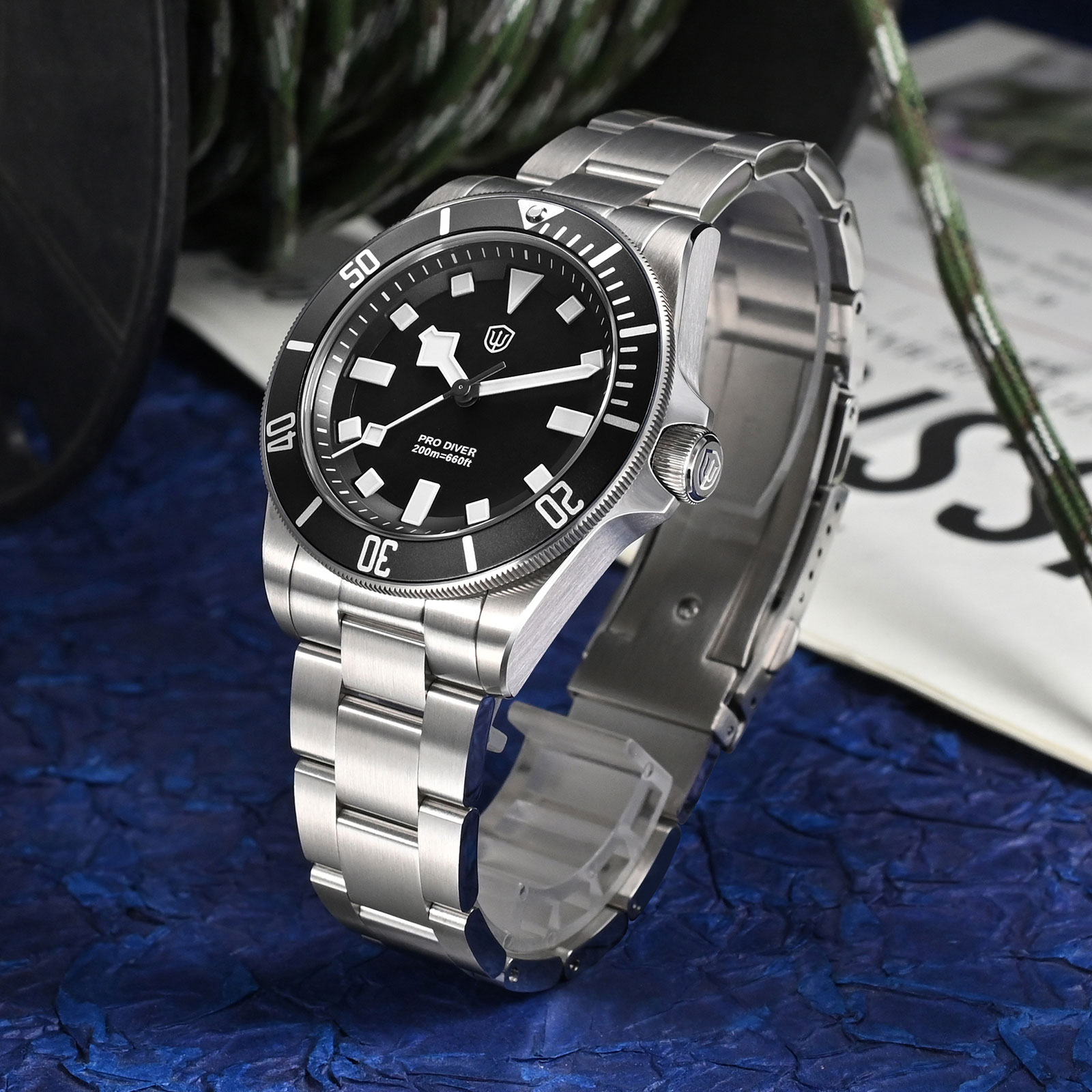 Watchdives WD1969 プロ 38 ミリメートル - Luxury Watch Omega のレビューと価格