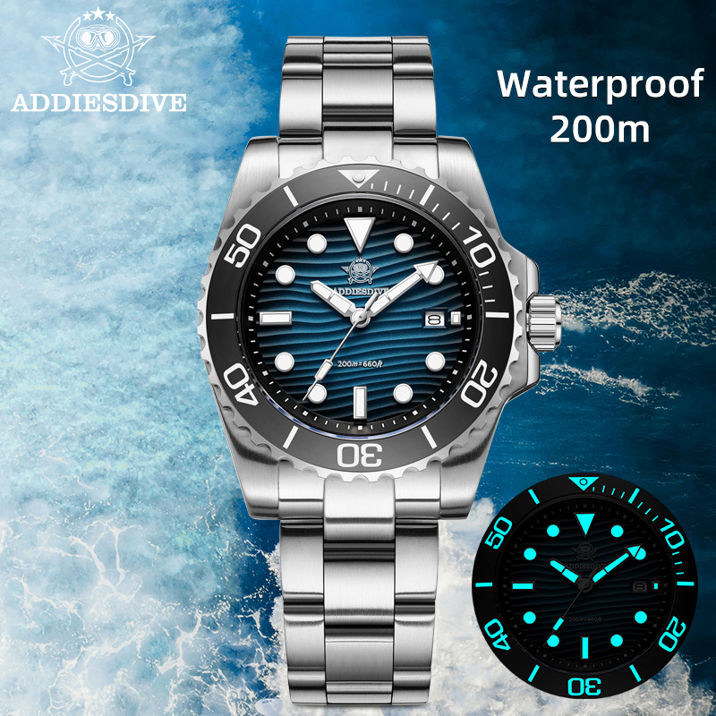 ADDIESDIVE メンズ 2115 クォーツ時計 サンド - Luxury Watch Protection Film のレビューと価格
