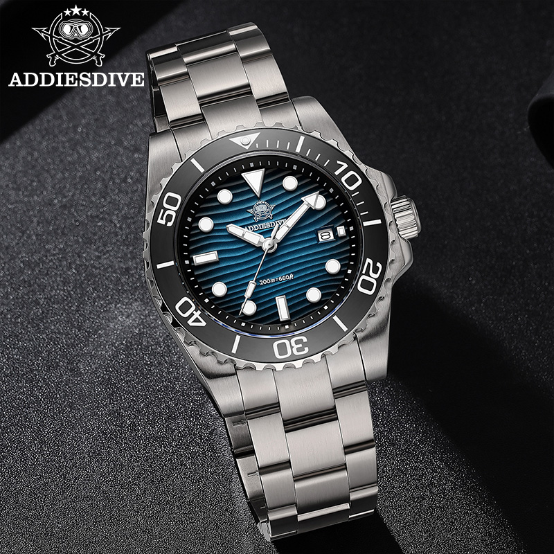 ADDIESDIVE メンズ 2115 クォーツ時計 サンド - Luxury Watch Protection Film のレビューと価格