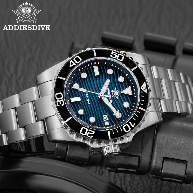 ADDIESDIVE メンズ 2115 クォーツ時計 サンド - Luxury Watch Protection Film のレビューと価格